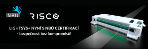 RISCO LightSYS+ - nyní s NBÚ certifikací!