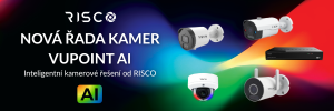 Nová řada kamer VUpoint AI: Inteligentní kamerové řešení od RISCO