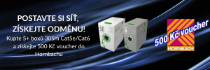 Získejte voucher 500 Kč do Hornbachu za nákup kabeláže Solarix