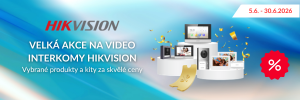 Akce na video interkomy Hikvision