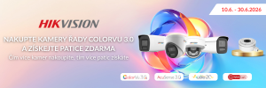 Nakupte kamery řady ColorVu 3.0 a získejte patice zdarma