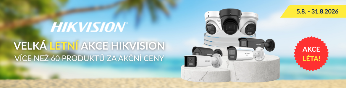 Velká letní akce Hikvision