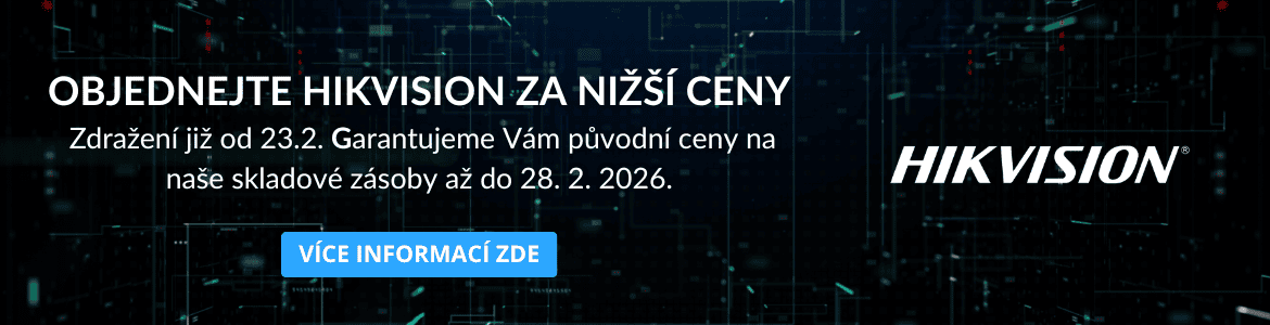 Upomínka Hikvision zdražení