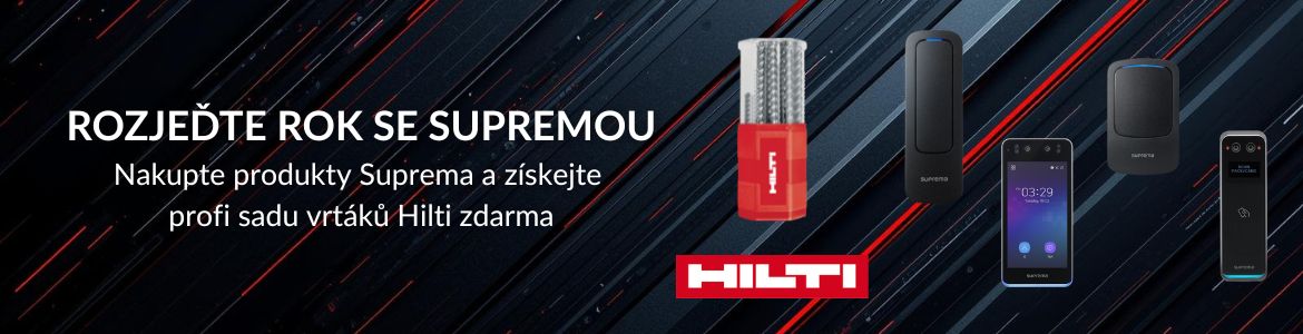 Akce Suprema vrtáky Hilti