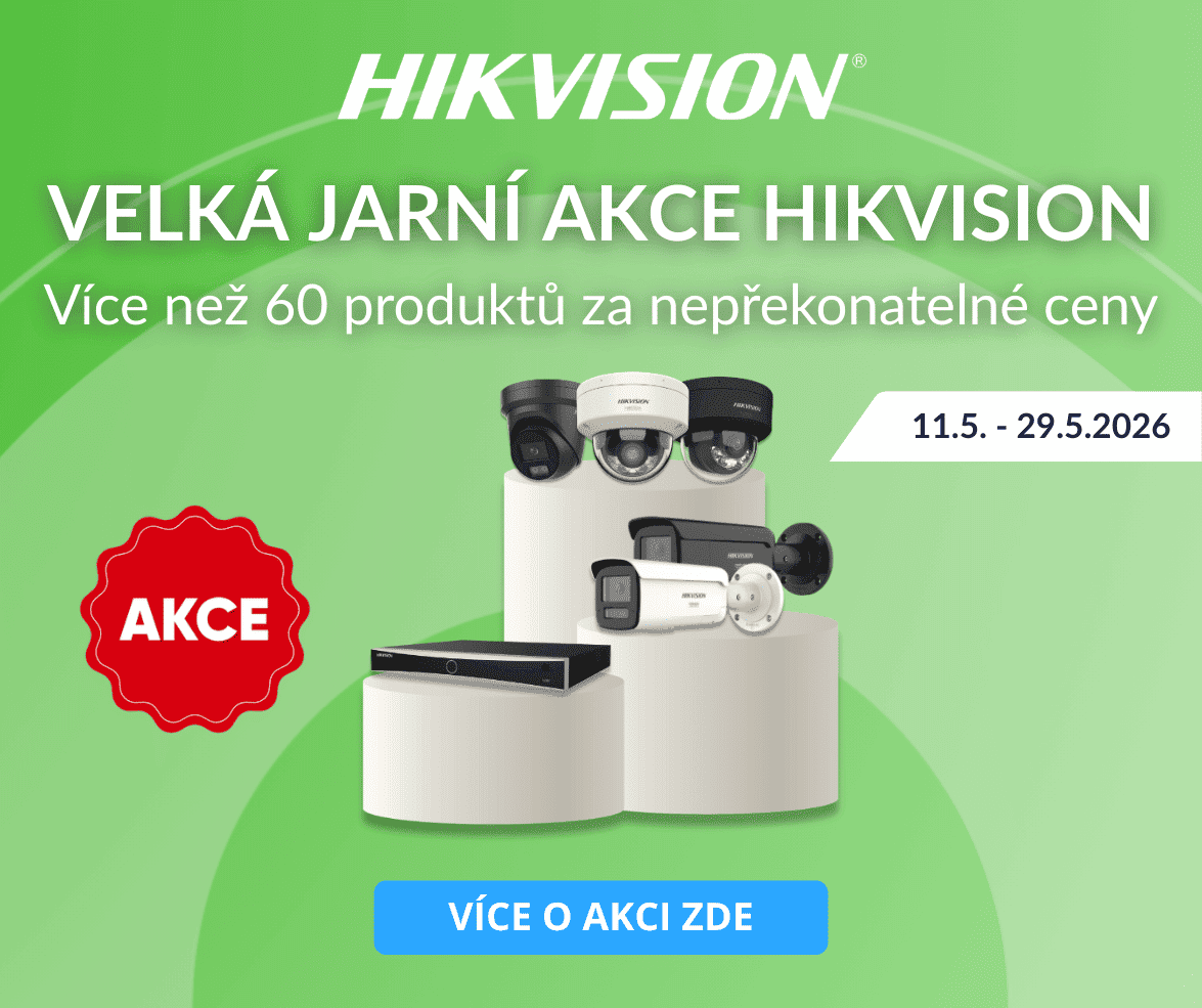 Akce Spring Promo Hikvision