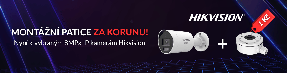 Hikvision plus patice za korunu