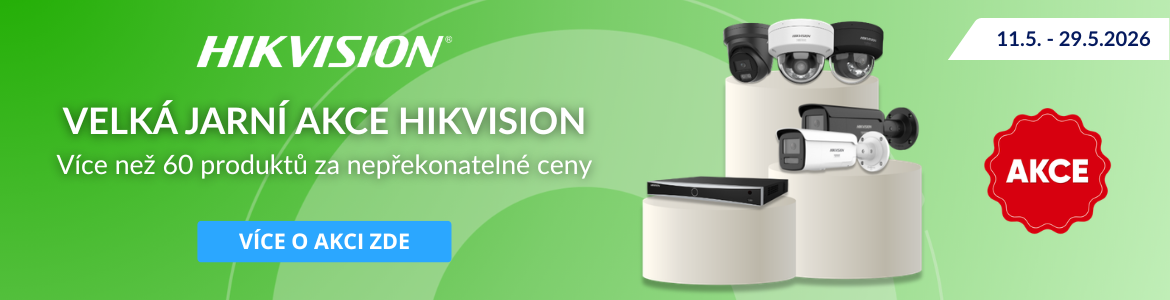 Velká jarní akce Hikvision