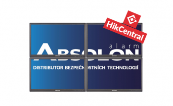 Video Wall Hikvision (4x 46" LED) max. 64 kamer live + HikCentral SW