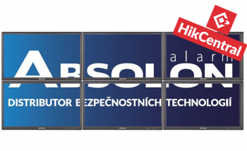 Video Wall Hikvision (6x 46" LED) max. 80 kamer live + HikCentral SW