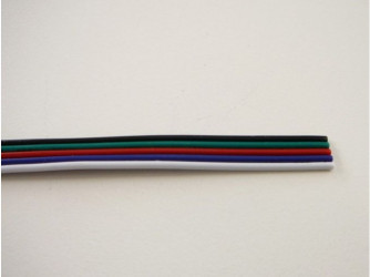Kabel RGBW plochý