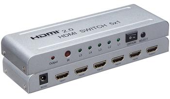 PremiumCord 4Kx2K@60Hz HDMI switch