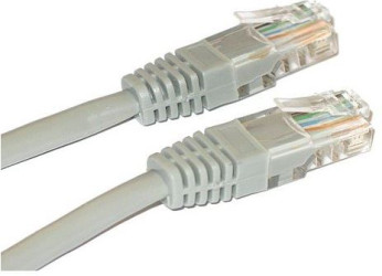 Patch kabel UTP Cat 6 0,5m - Šedý