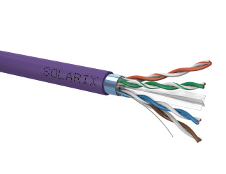 Instalační kabel Solarix CAT6 FTP LSOH D<sub>ca</sub>-s2,d2,a1 500m/cívka SXKD-H