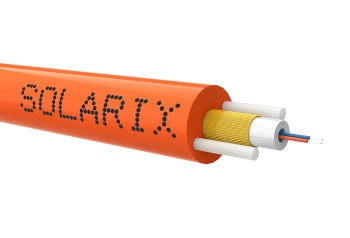 Venkovní DAC kabel CLT Solarix 02vl 9/125 OS PP F<sub>ca</sub> SXKO-DAC-2-OS-PP