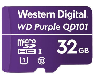 Paměťová karta WD Purple microSDHC 32GB UHS-I U1