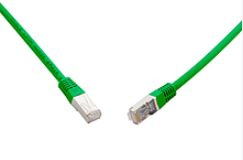 10G patch kabel CAT6A SFTP LSOH 2m zelený non-snag-proof C6A-315GR-2MB