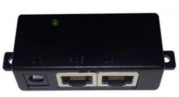 MikroTik OEM pasivní PoE adaptér s LED, jack 2,1/5,5mm