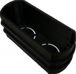 Podomítková krabice pro čtečky Suprema