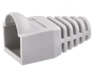 Ochrana konektorů CAT6A/CAT6 šedá
