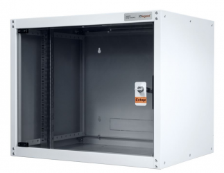 Legrand Evoline 19" nástěnný rozvaděč 16U 600x450 skleněné dveře 65 kg