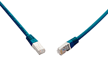 10G patch kabel CAT6A SFTP LSOH 3m modrý non-snag-proof C6A-315BU-3MB