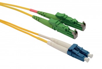 Patch kabel 9/125 E2000apc/LCupc SM OS 10m duplex SXPC-E2000/LC-APC/UPC-OS-10M-D