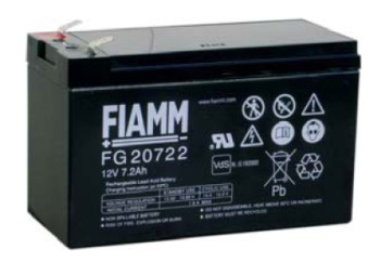 Fiamm FG20722 (12V/7,2Ah - Faston 250)